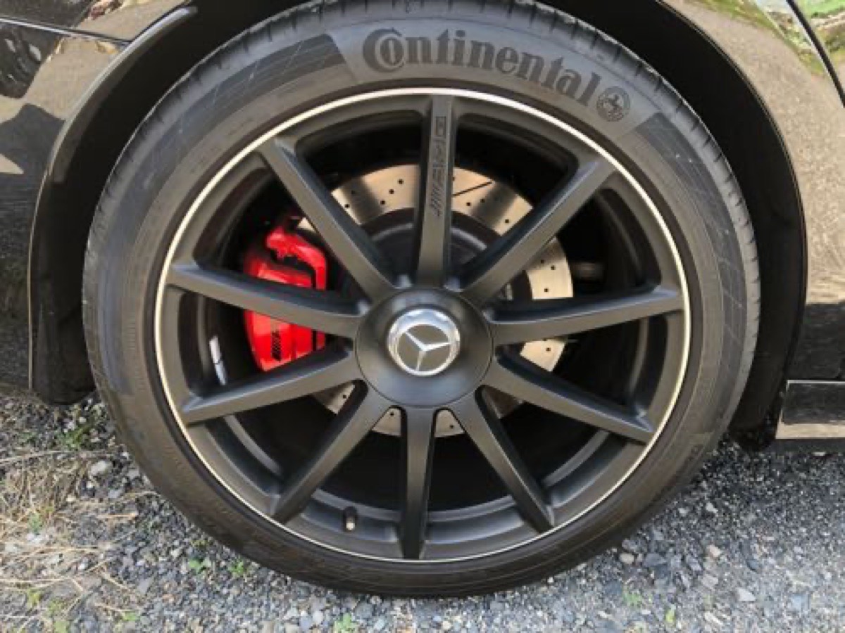 ベンツ S63 純正ホイール修理 内装修理 施工写真 2