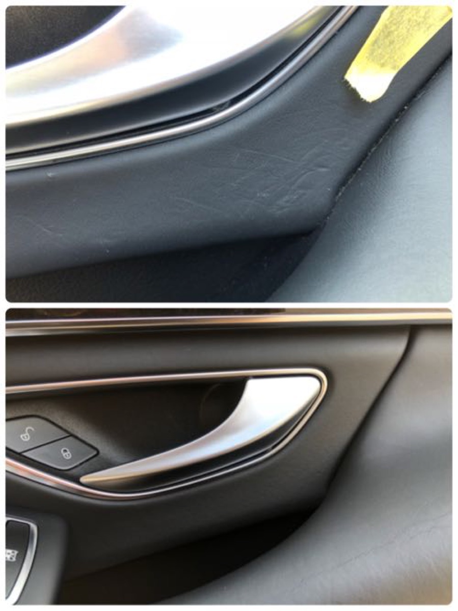 ベンツ S63 純正ホイール修理 内装修理 施工写真 5