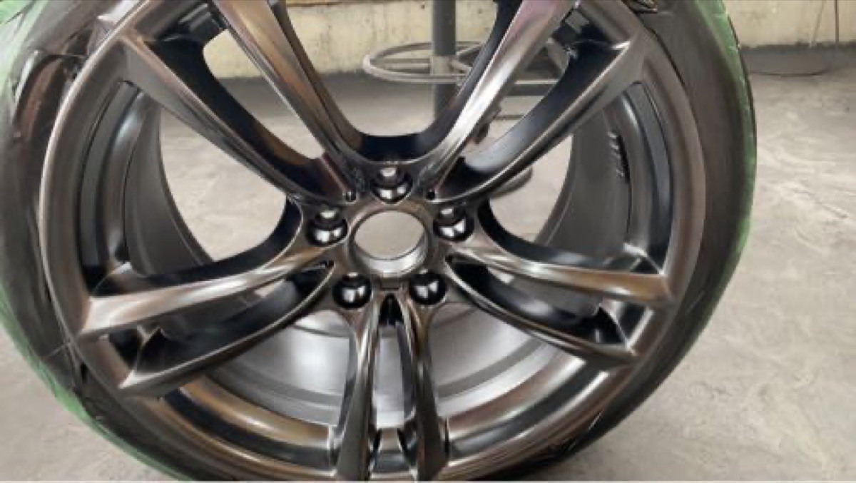 BMW ホイール修理 純正ホイール カラーリング